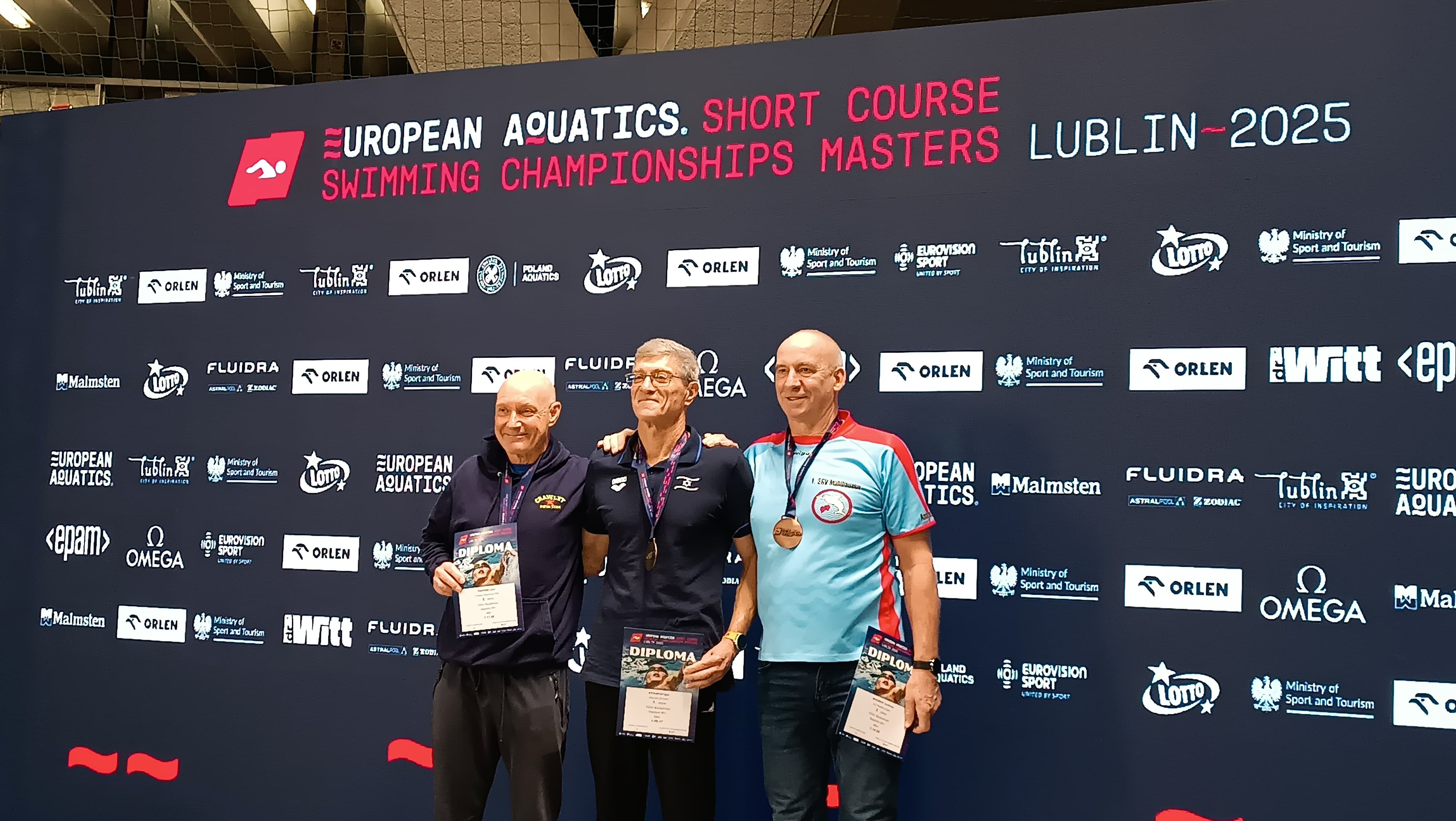 Fünf Medaillen für Thüringer Masters bei der EM in Lublin (POL)