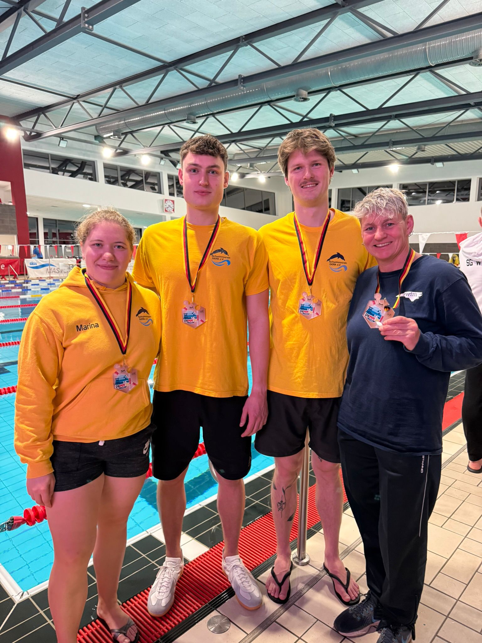 Medaillen bei den DKM Masters